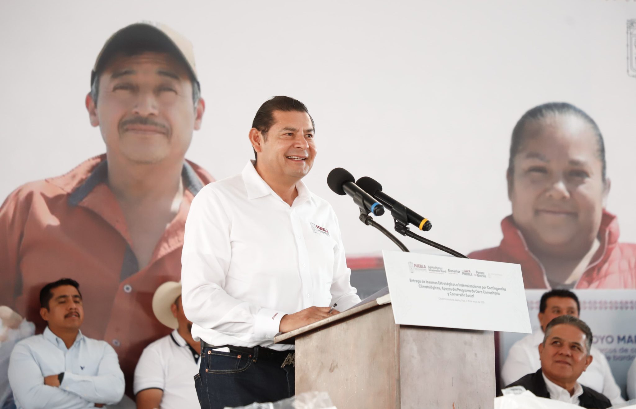 Armenta acelera apoyos al campo poblano: “No hay espacio para la burocracia”