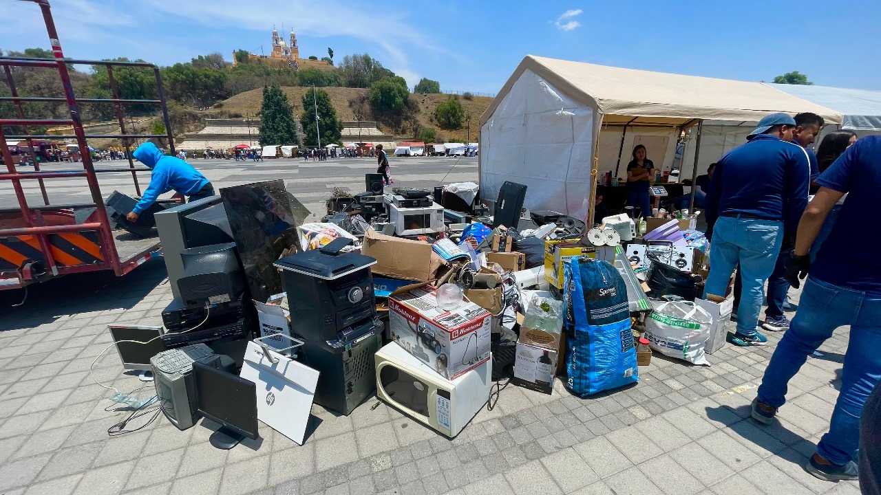 EcoCholula recolecta más de 2 toneladas de reciclables y fortalece cultura ambiental en San Pedro