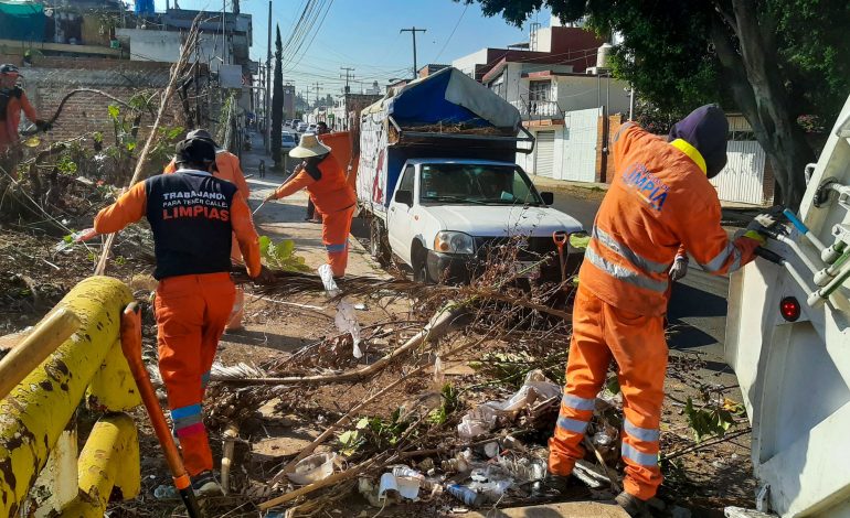 Refuerzan acciones de limpieza para prevenir inundaciones en temporada de lluvias