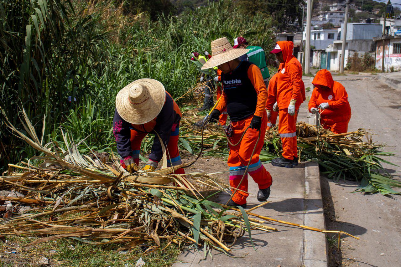 Puebla refuerza acciones ante lluvias con operativos interinstitucionales