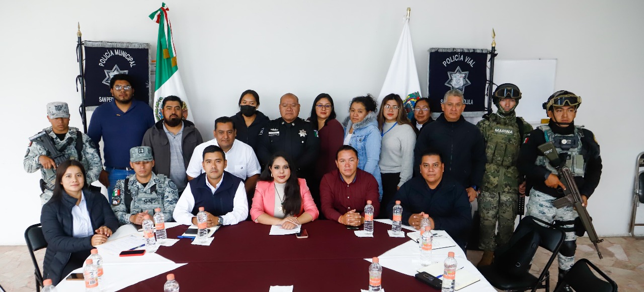 Refuerza San Pedro Cholula seguridad con coordinación intermunicipal