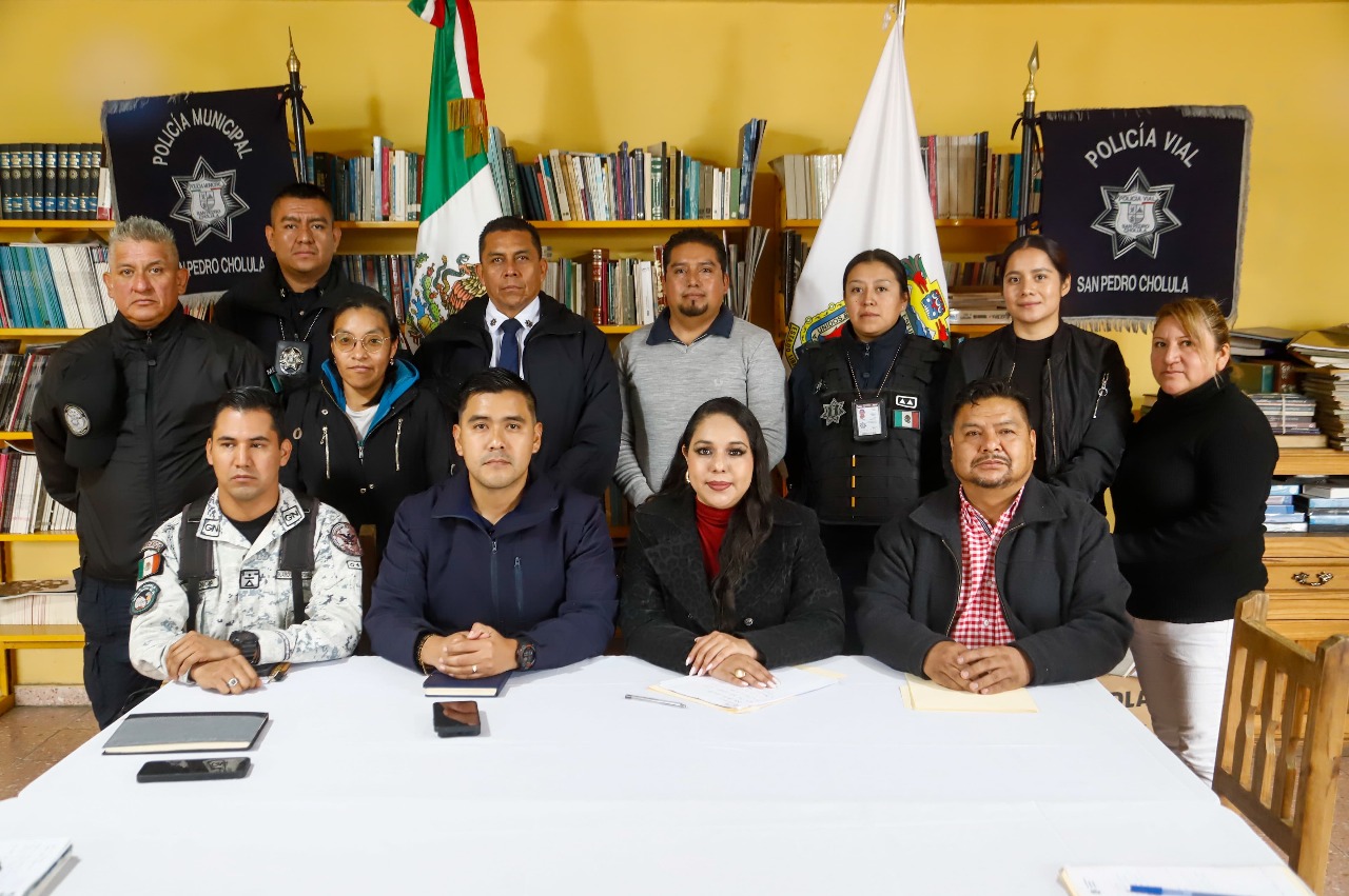 Tonantzin Fernández refuerza seguridad en San Gregorio Zacapechpan con presencia policial