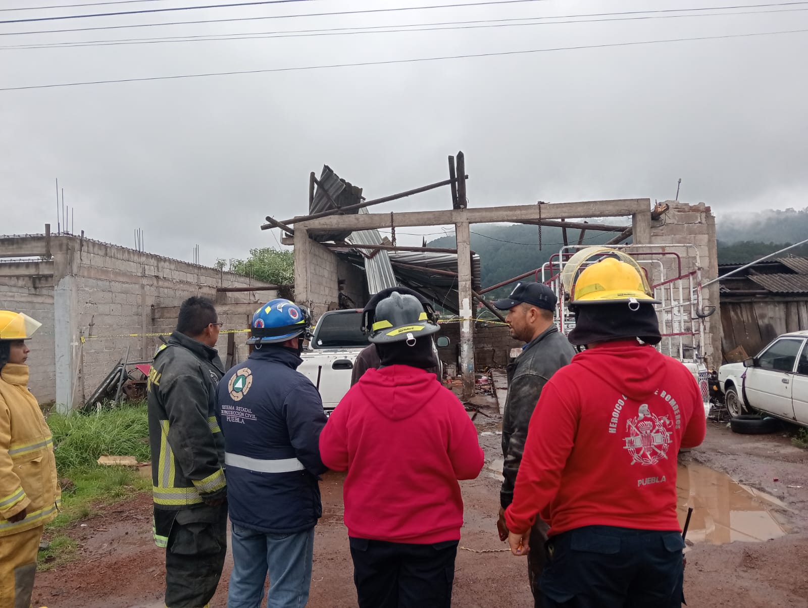 Tornado sorprende a Chignahuapan; Gobierno de Puebla atiende daños sin víctimas