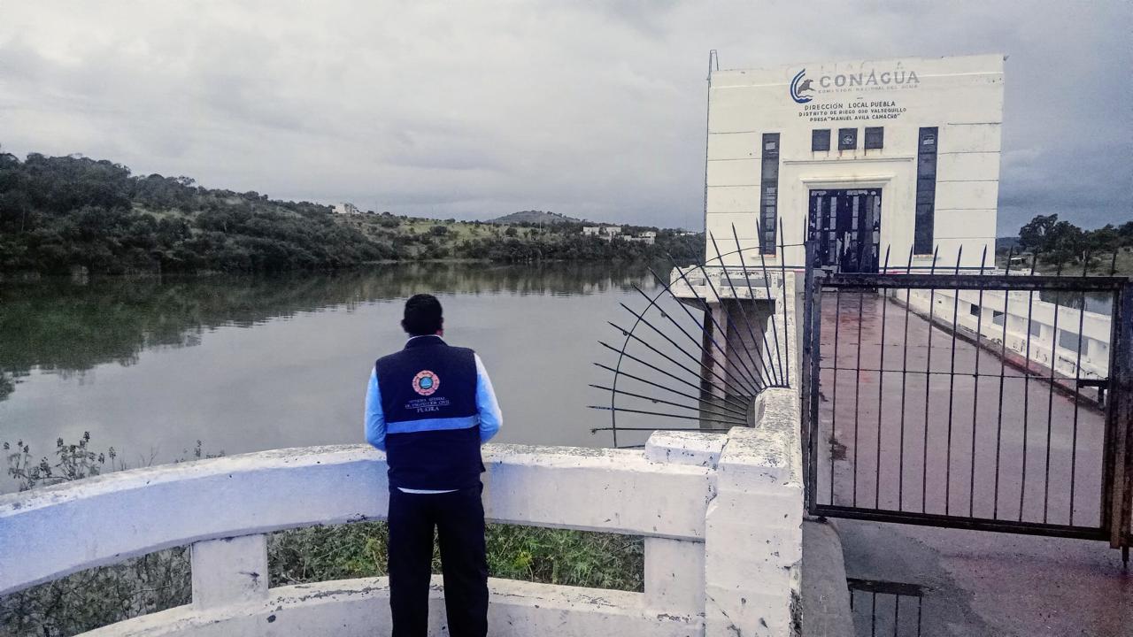 Presas y ríos de Puebla bajo control; Protección Civil mantiene monitoreo constante