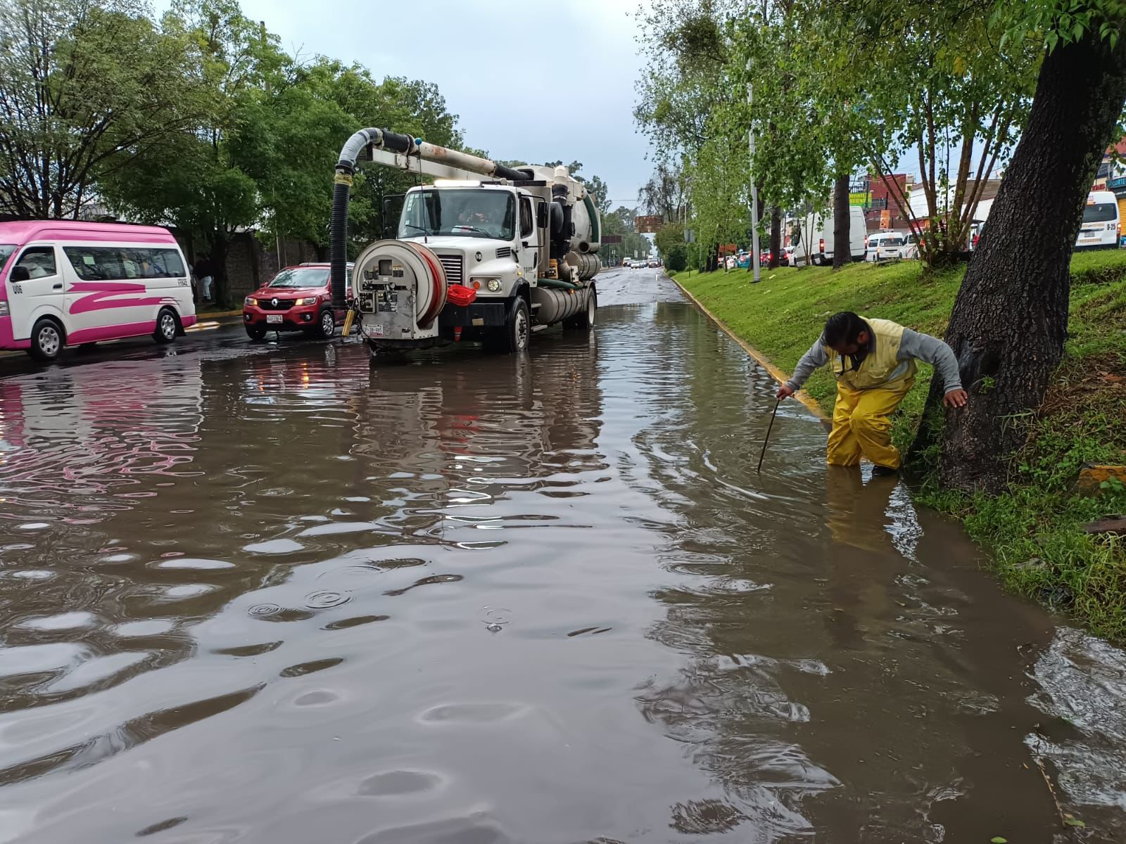 Agua de Puebla responde con rapidez a lluvias intensas: atiende siete puntos críticos