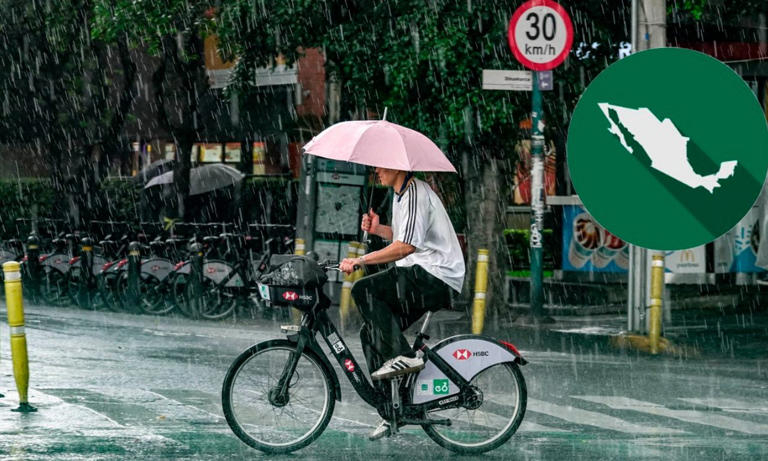 ¿En qué estados habrá lluvias fuertes de hasta 200 mm a partir de hoy 2 de julio?