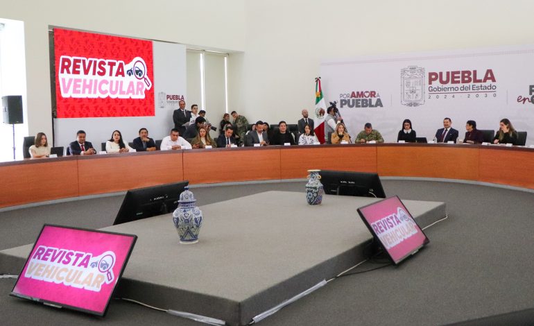 Inicia Puebla la Revista Vehicular 2025: revisarán más de 34 mil unidades de transporte público