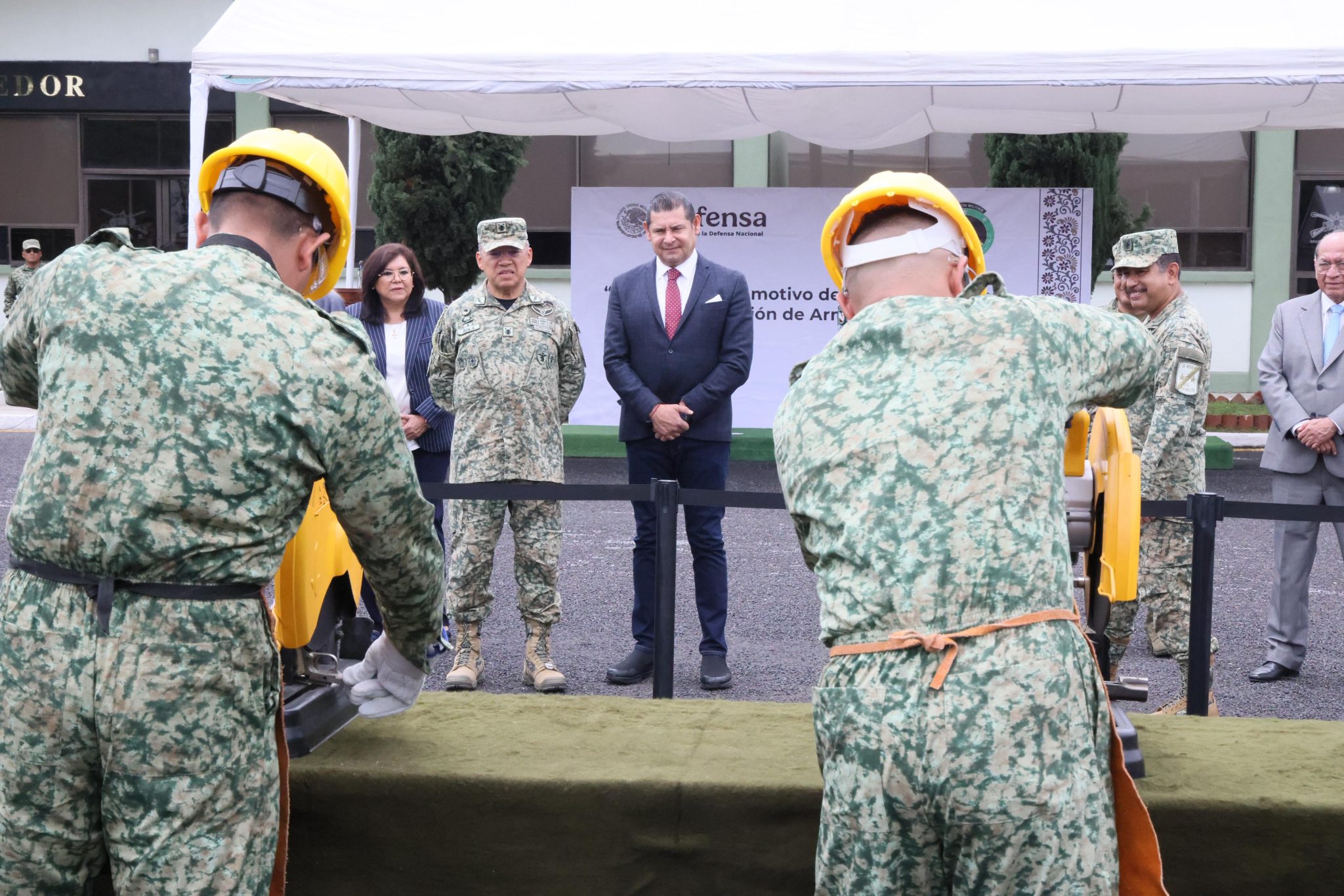 Puebla reafirma su compromiso por la paz: destruyen más de mil armas de fuego