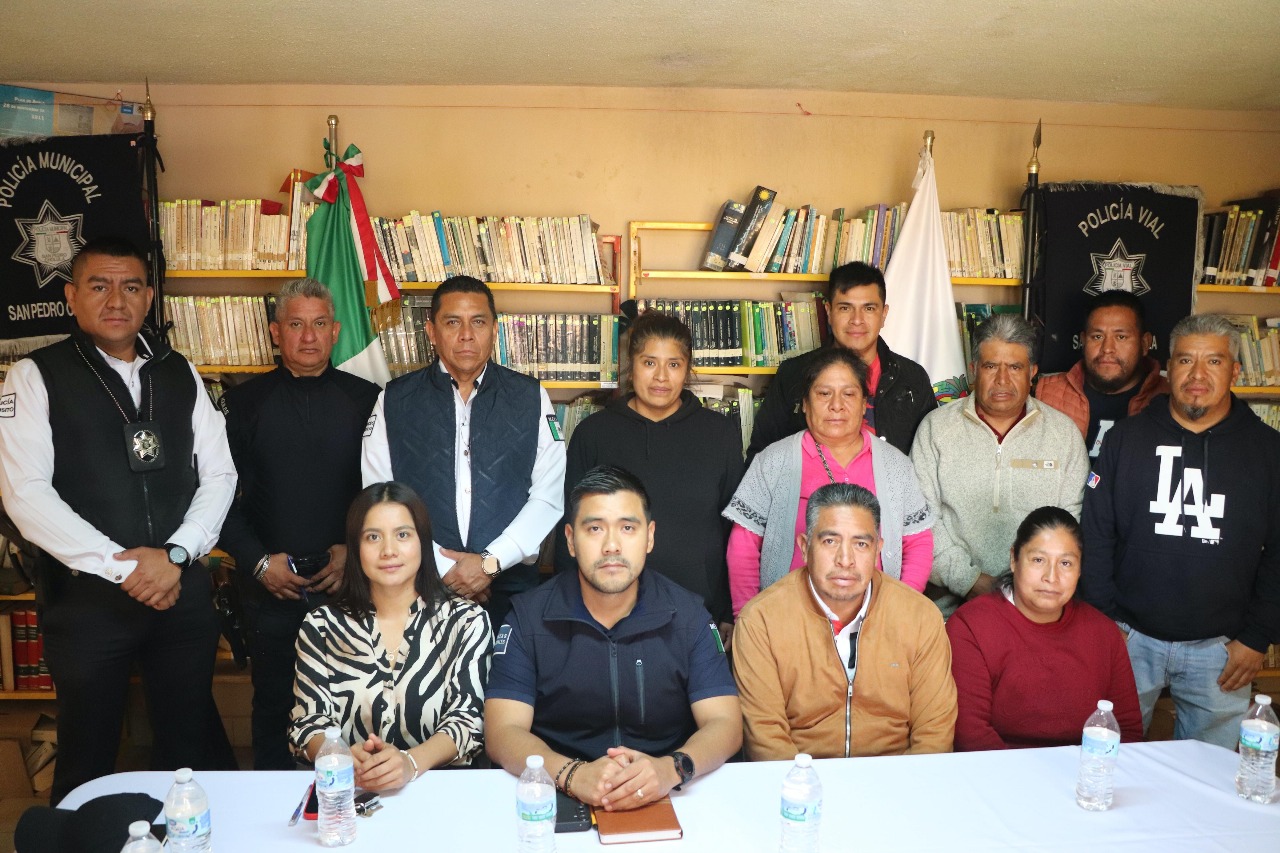 Refuerzan seguridad en San Francisco Cuapan con patrullajes y comités vecinales