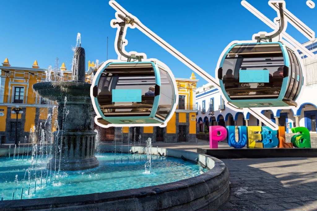 Cablebús de Puebla reducirá traslados de dos horas a 25 minutos; inicia instalación en septiembre