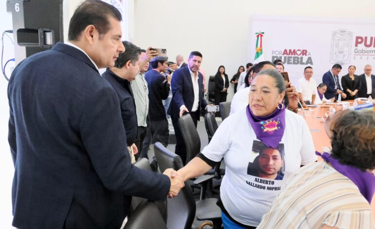 Gobierno de Puebla refuerza apoyo a madres buscadoras con resultados y acompañamiento
