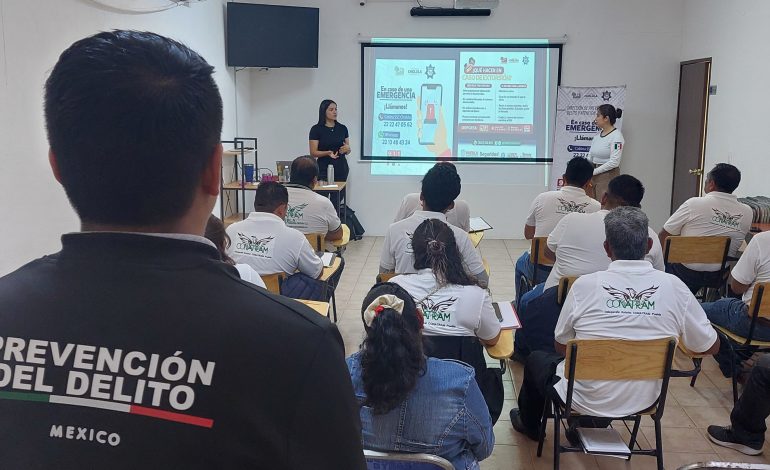 Promueven respeto a los derechos humanos entre choferes en San Pedro Cholula