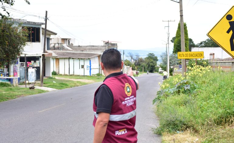 Evalúan rutas de evacuación del Popocatépetl; se obtienen buenos resultados
