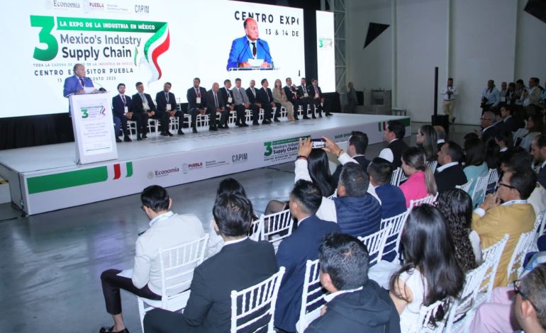 Puebla recibe a más de 7 mil empresas en Mexico’s Industry Supply Chain 2025
