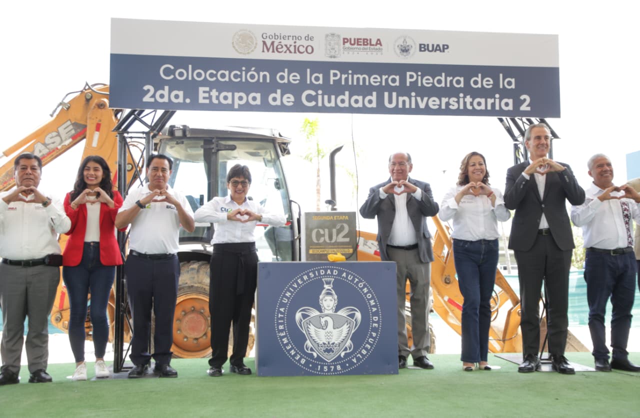 Inicia segunda etapa de CU2 con apoyo del Gobierno de Puebla y la BUAP