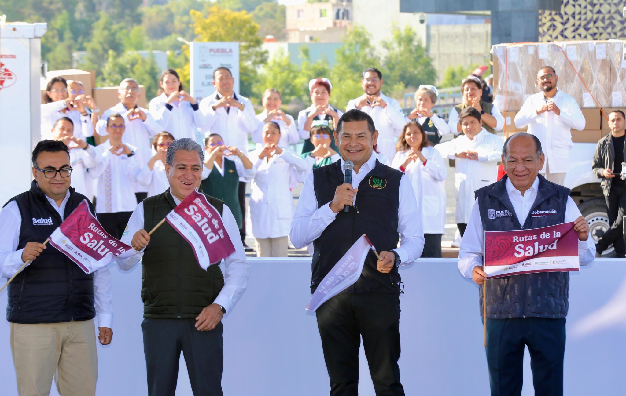 Puebla arranca con las Rutas de la Salud para garantizar abasto de medicamentos