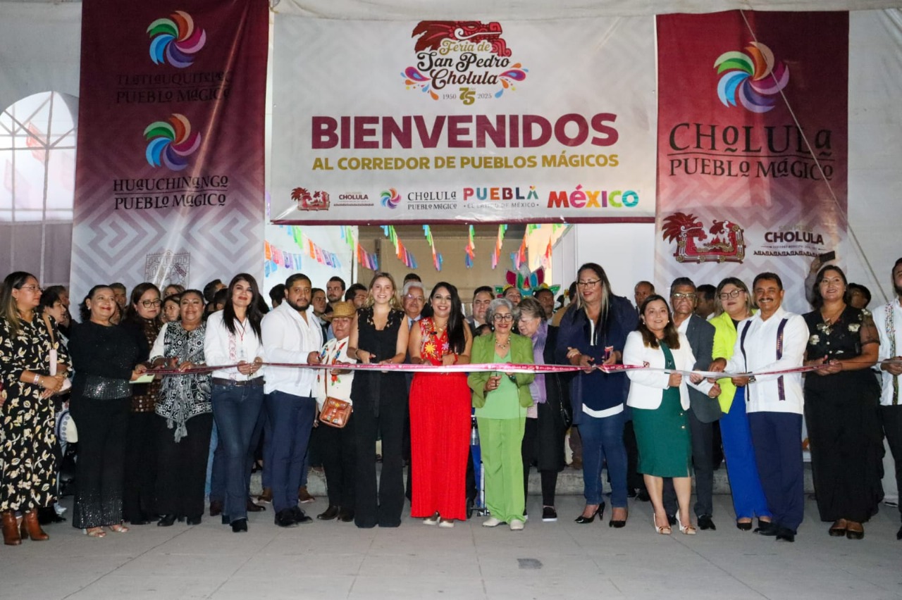 San Pedro Cholula celebra la 75ª Feria con más de 50 mil asistentes y  nuevo Corredor de Pueblos Mágicos