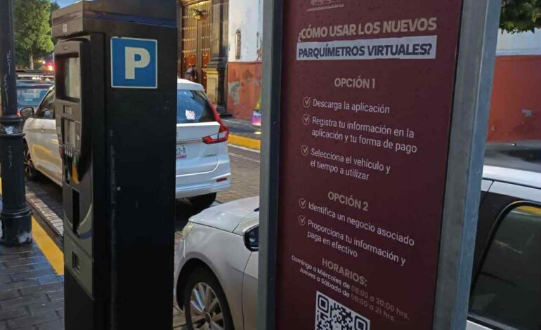 Reanudan operación de parquímetros en San Pedro Cholula a partir del 27 de agosto
