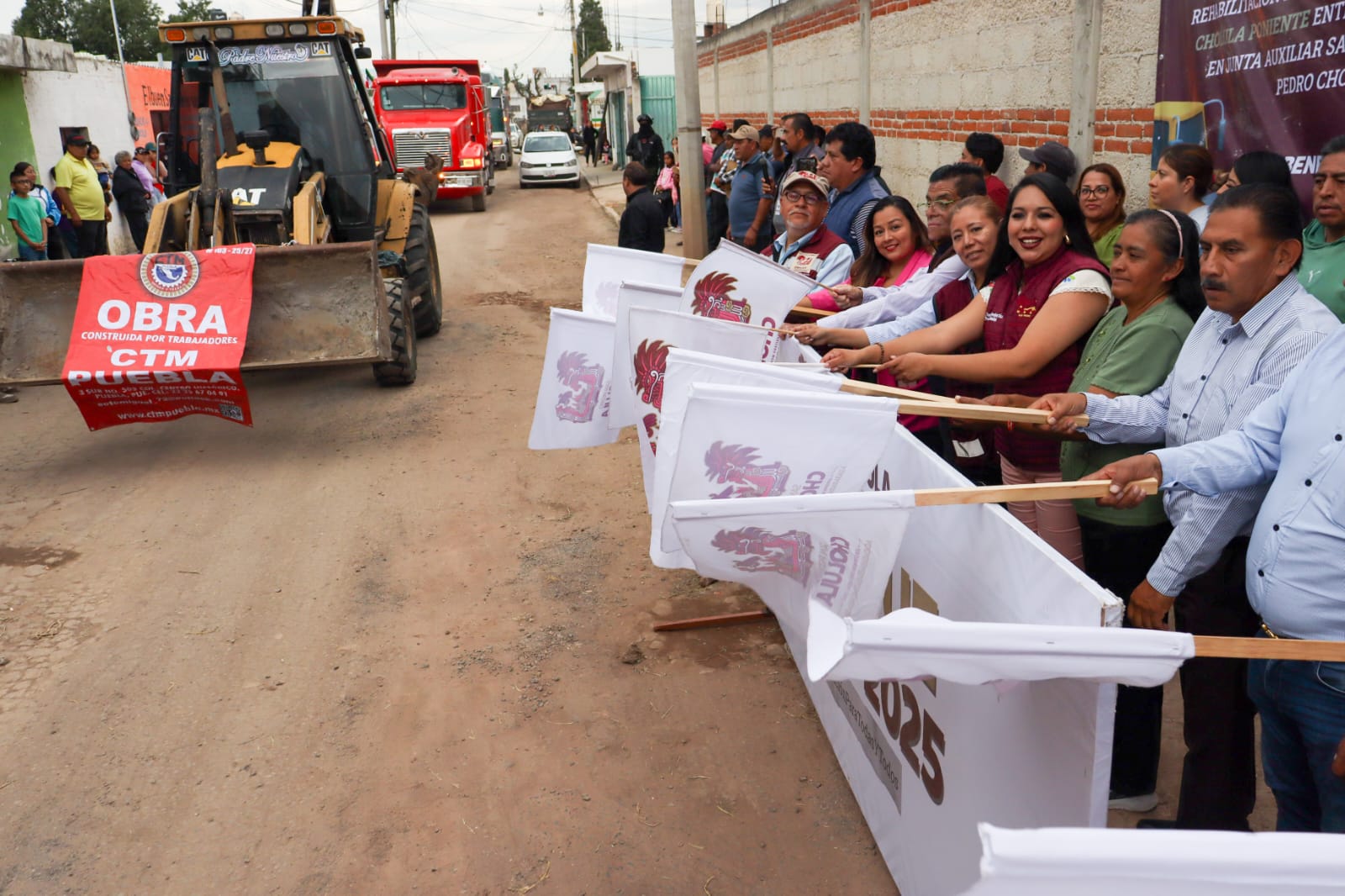 Gobierno de Tonantzin Fernández impulsa obras de justicia social en juntas auxiliares