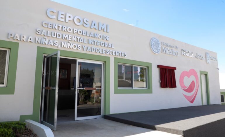 Puebla inaugura CEPOSAMI, centro pionero en salud mental infantil