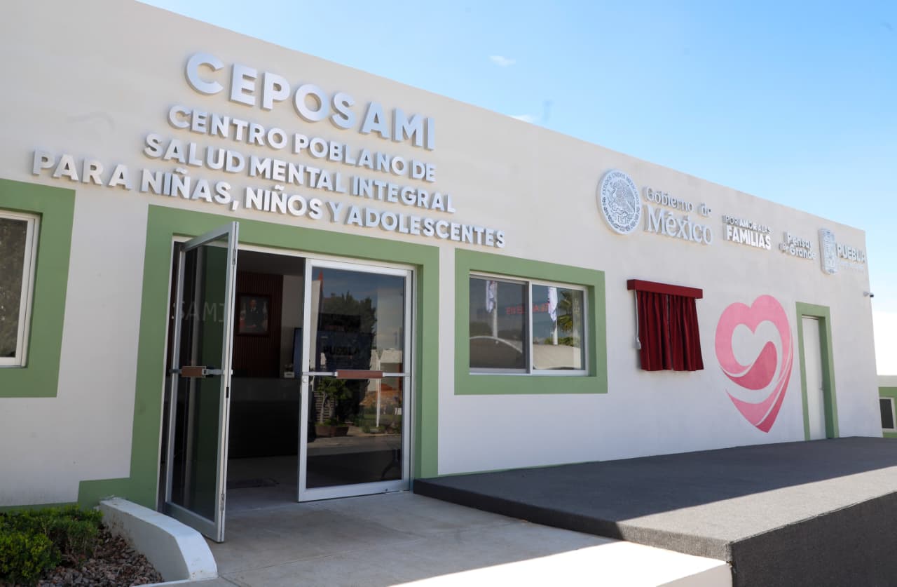 Puebla inaugura CEPOSAMI, centro pionero en salud mental infantil