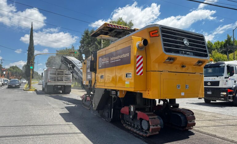 Arranca rehabilitación del Camino Real a Cholula con ahorro histórico de más del 50%
