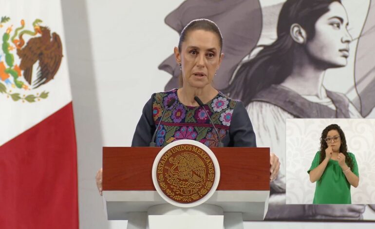 Claudia Sheinbaum externa apoyo a víctimas de explosión de una pipa en Iztapalapa