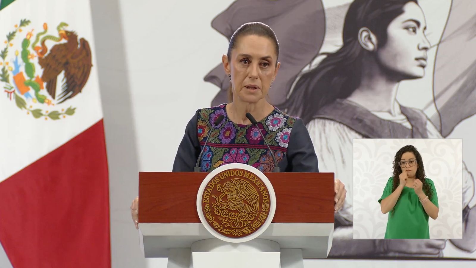 Claudia Sheinbaum externa apoyo a víctimas de explosión de una pipa en Iztapalapa