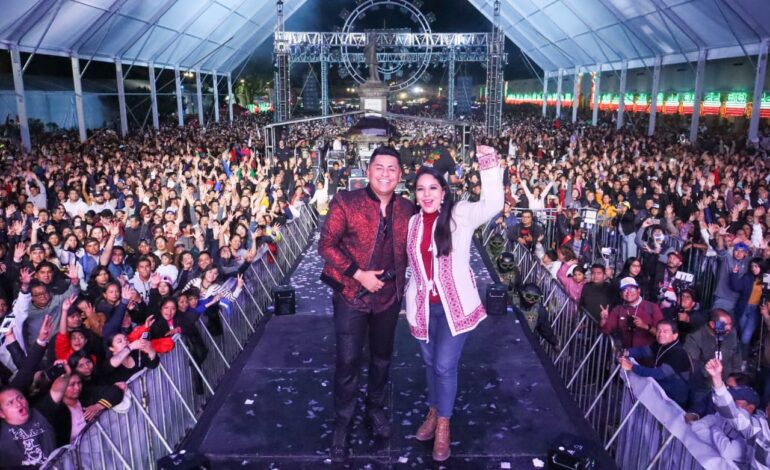 Sonido Famoso llena de ambiente sonidero la Gran Feria de Cholula