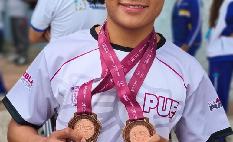 Puebla brilla en la Paralimpiada Nacional con 11 medallas