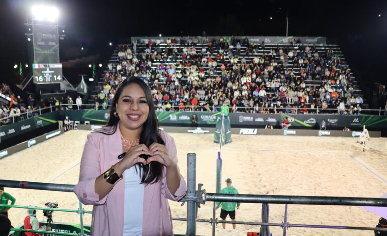 San Pedro Cholula vibra con el Mundial de Voleibol Sub-21: “Inspira a los jóvenes a soñar en grande”, afirma Tonantzin Fernández