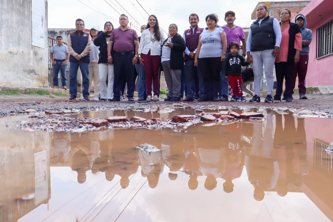 Tonantzin Fernández transforma San Matías Cocoyotla: “No sólo pavimentamos calles, dignificamos vidas”