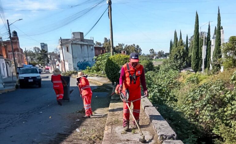 Refuerza el Gobierno de la Ciudad limpieza preventiva para evitar inundaciones