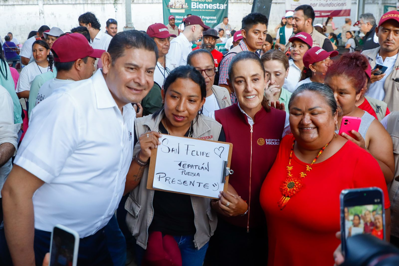Sheinbaum y Armenta reafirman su apoyo a la Sierra Norte: “No están solos”