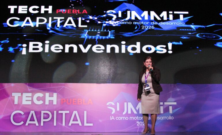 Más de 20 mil jóvenes se forman en inteligencia artificial durante el Tech Capital Summit Puebla 2025
