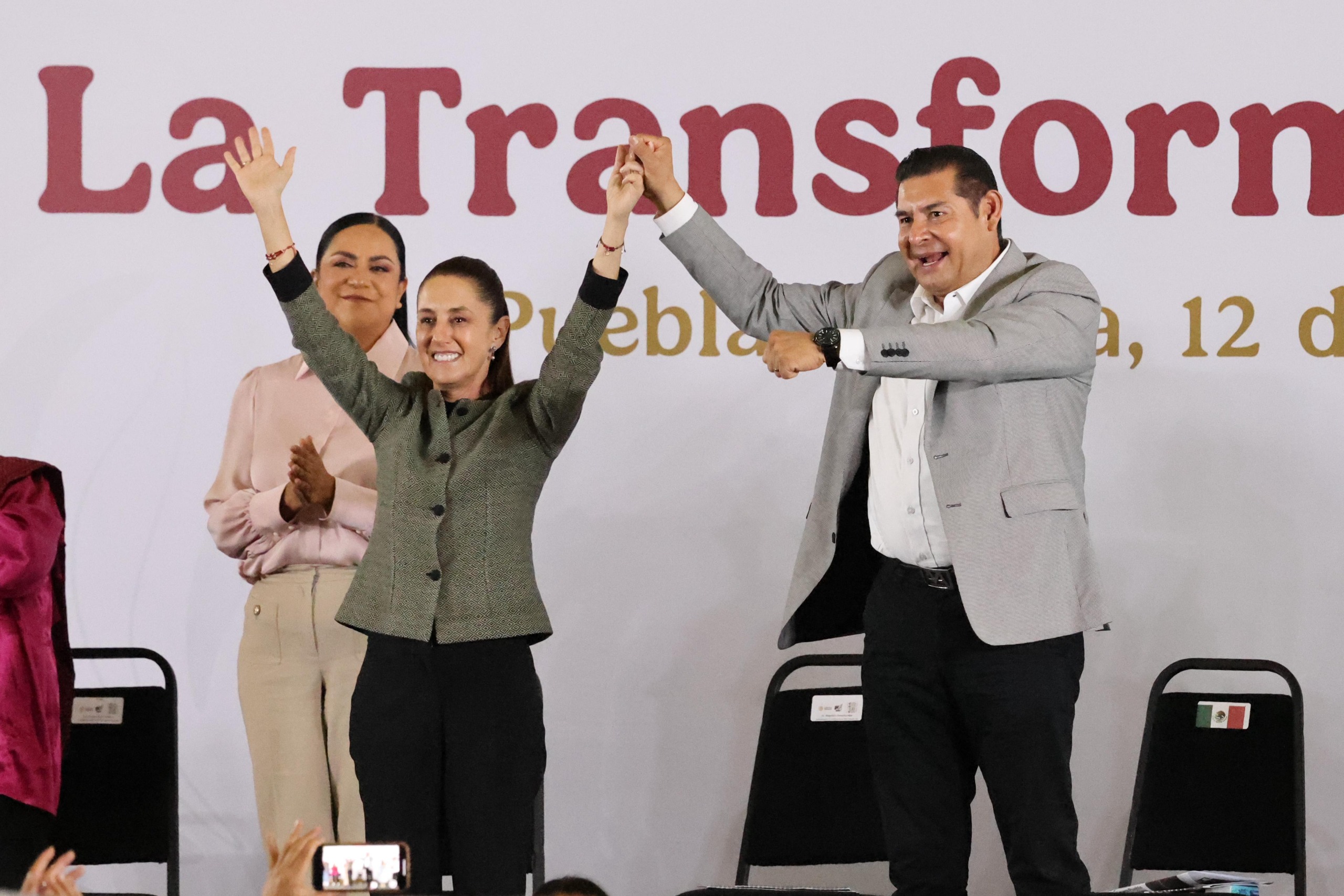 Puebla agradece apoyo federal y presume avances en primer año de Sheinbaum