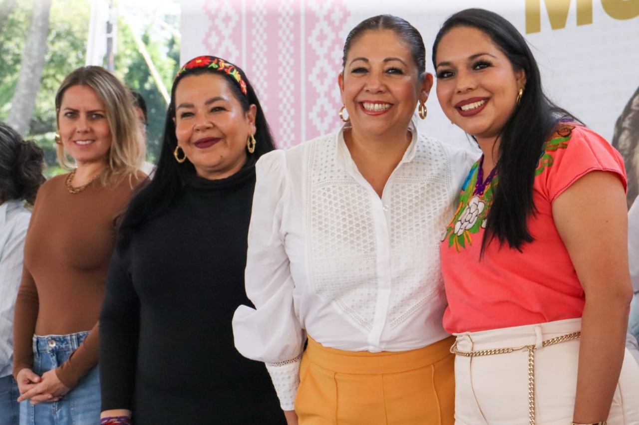 Tonantzin Fernández lanza “Mujeres Heroínas” para fortalecer a madres jefas de familia en San Pedro Cholula