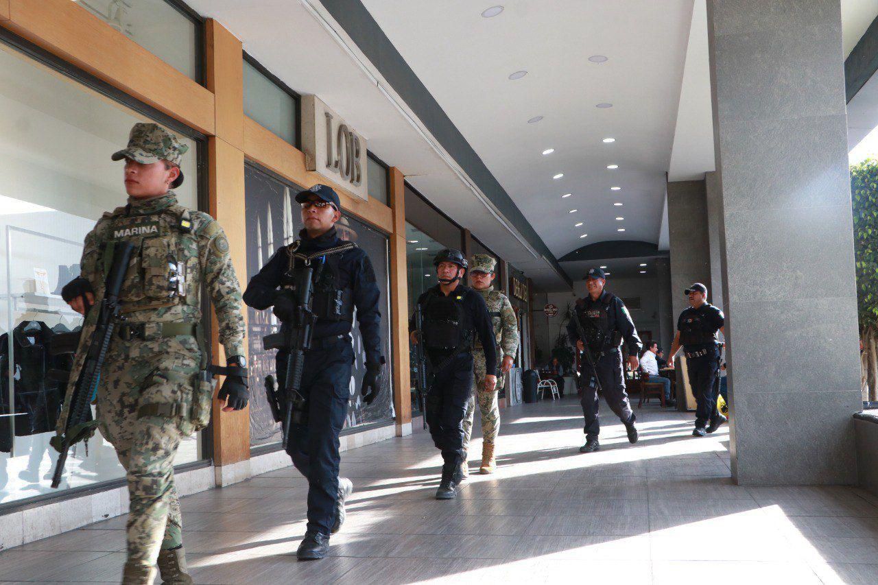 Refuerzan la seguridad en Puebla por el “Buen Fin 2025”: más de mil 500 elementos vigilarán comercios y carreteras