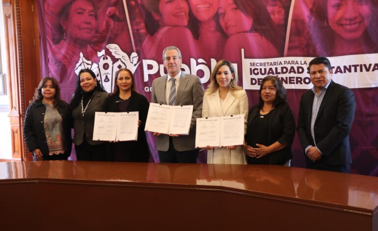 Gobierno estatal y municipio de Puebla suman esfuerzos para proteger a mujeres víctimas de violencia