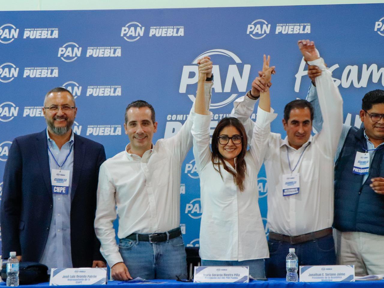 Gaby Ruiz encabeza el nuevo liderazgo panista en Puebla capital tras una jornada interna concurrida