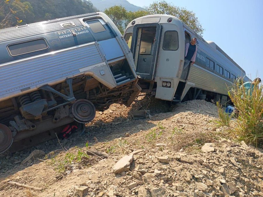Tragedia del tren en Oaxaca exhibe a Luisa María Alcalde: fue la última en reaccionar
