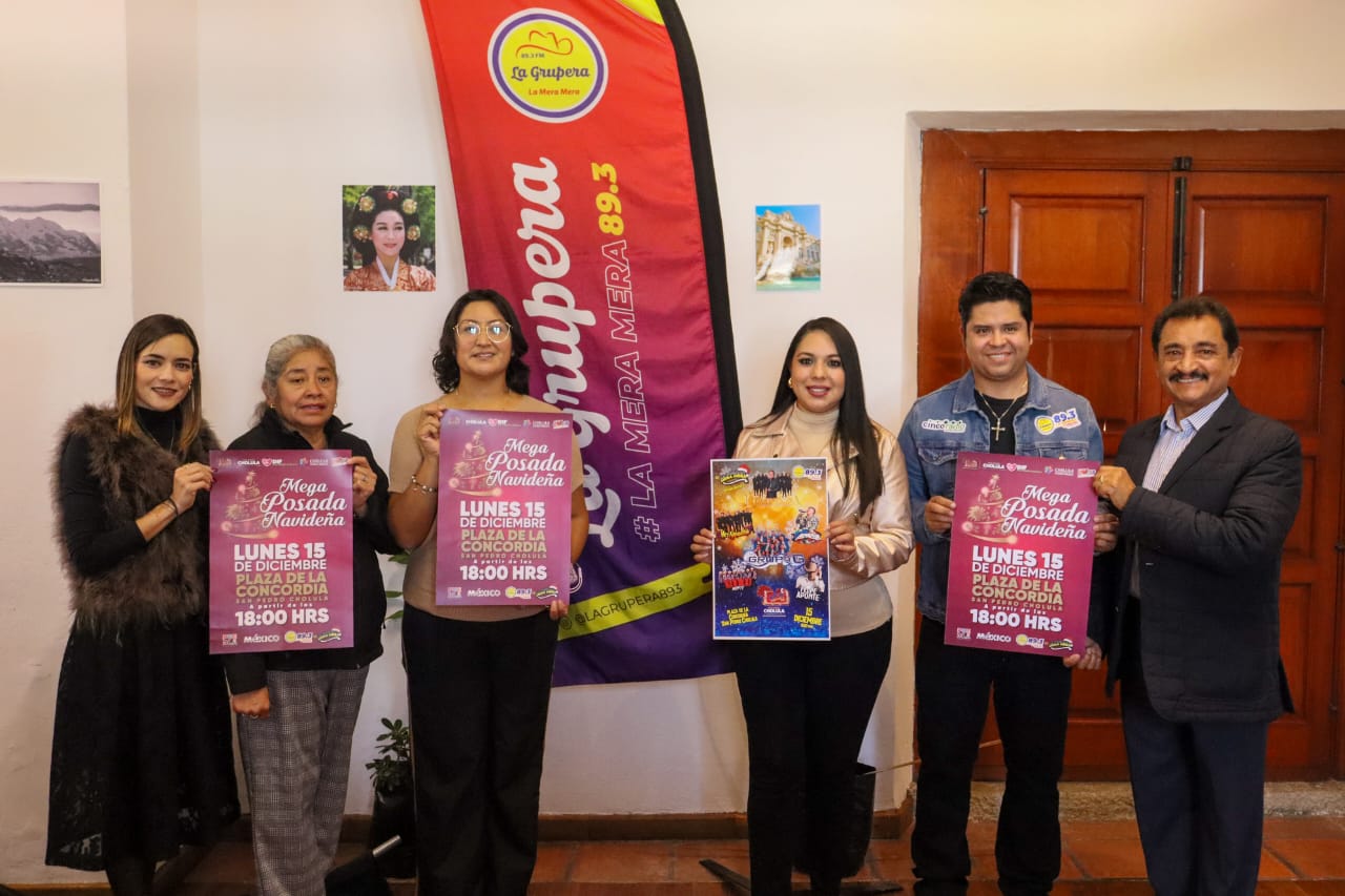 San Pedro Cholula enciende el espíritu navideño con su Mega Posada 2025