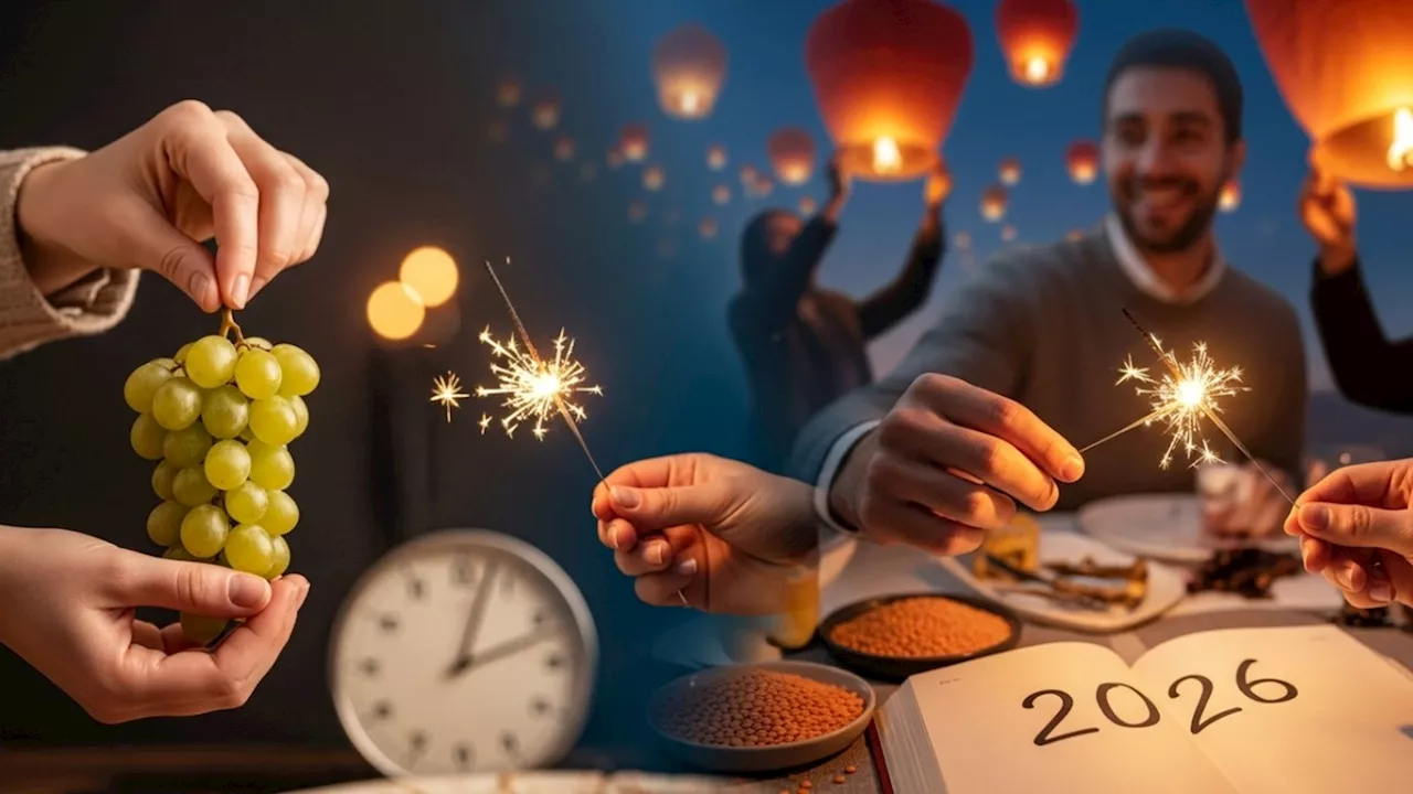 Rituales de Año Nuevo para empezar 2026 con el pie derecho