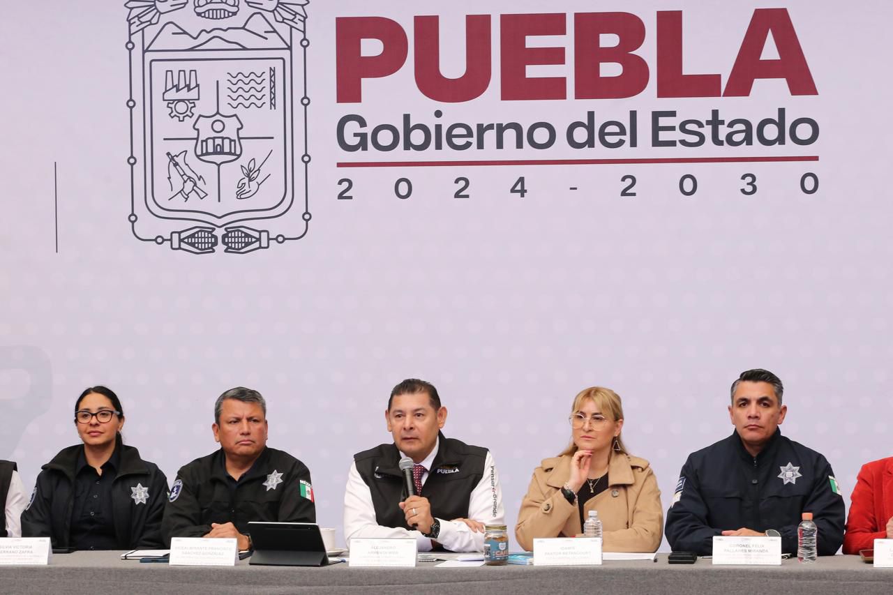 Gobierno de Puebla destaca avances en seguridad y llama a la corresponsabilidad social