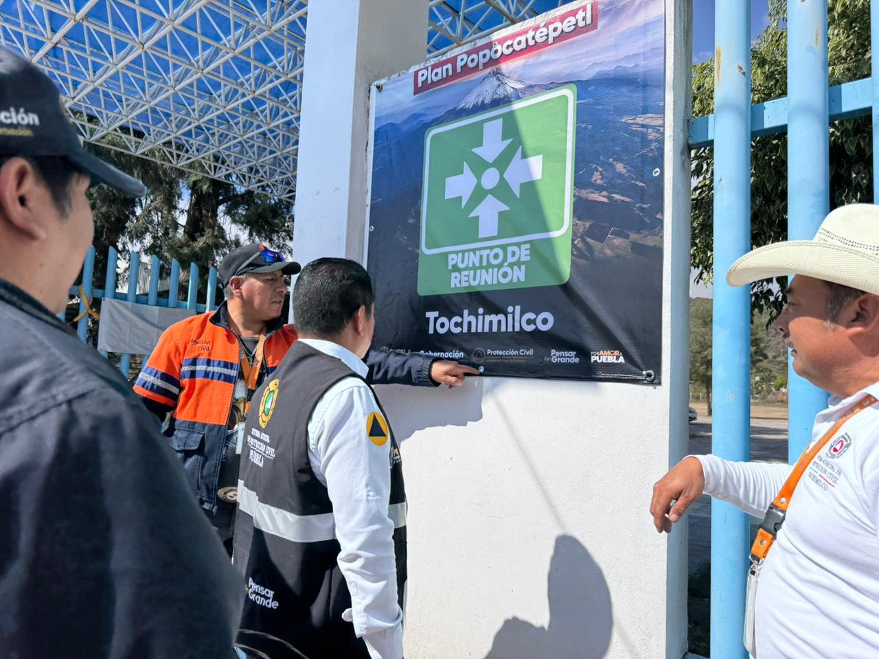 Popocatépetl en Amarillo Fase 2: Puebla intensifica acciones preventivas