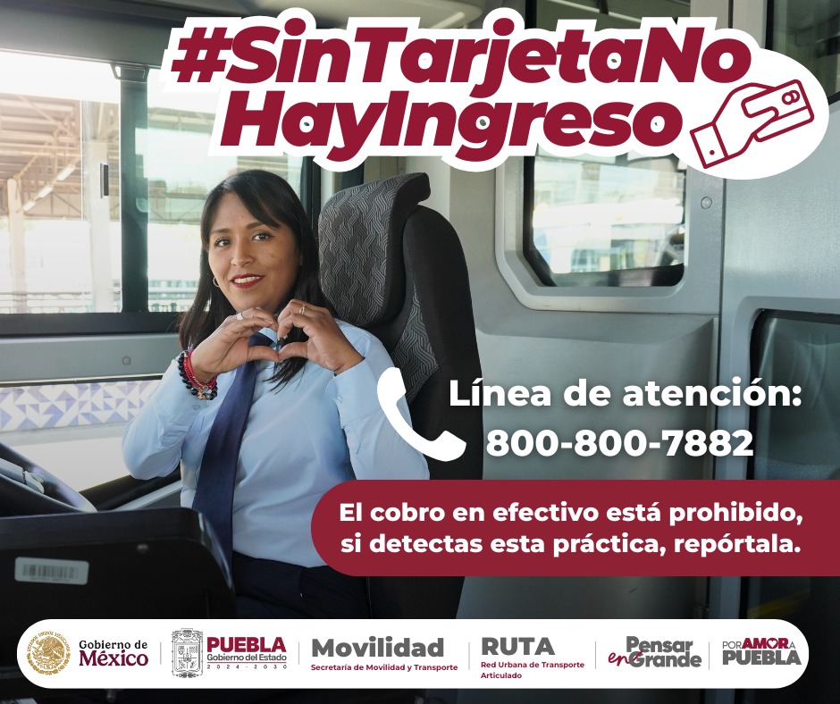 Adiós al efectivo en RUTA: campaña mejora el servicio y reduce 70% las quejas