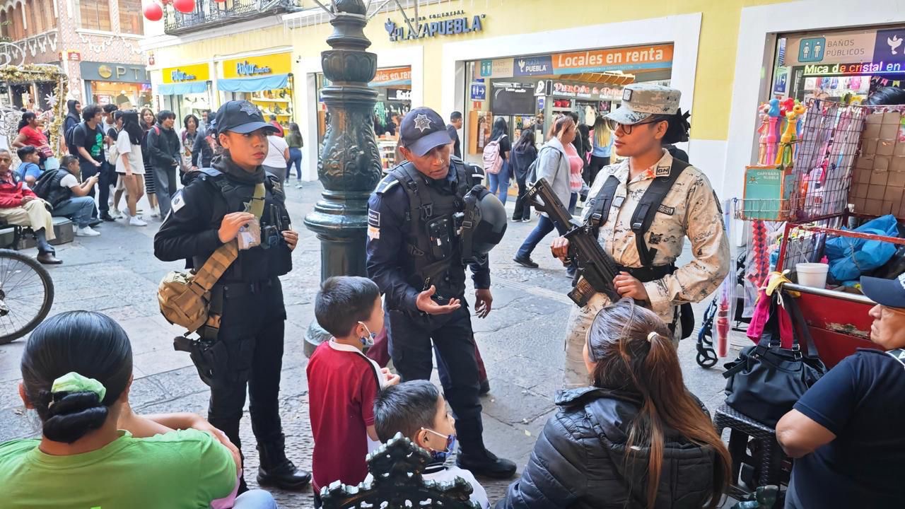 Refuerza Gobierno de Puebla seguridad para celebrar el Día de Reyes
