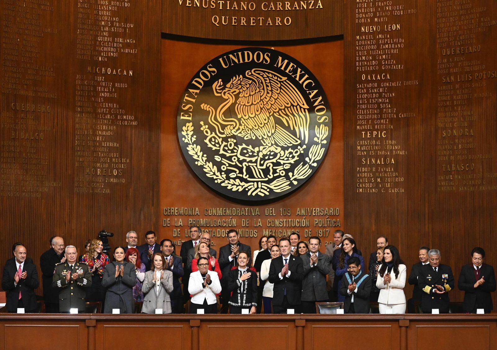 Unidad nacional y Constitución, pilares para defender la soberanía de México: Armenta
