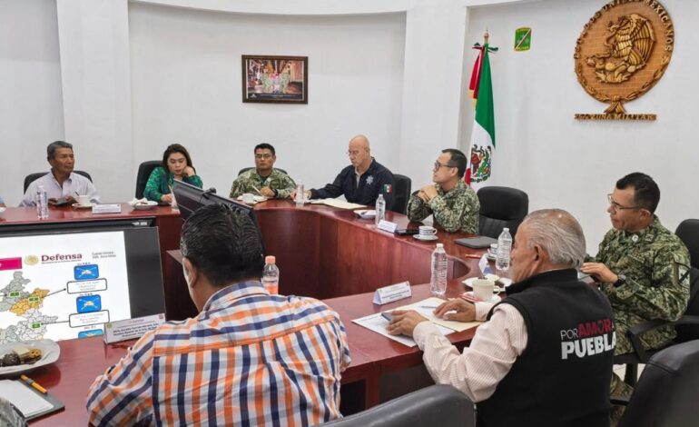 Gobierno y sector minero acuerdan reforzar prevención y protocolos de seguridad en Puebla