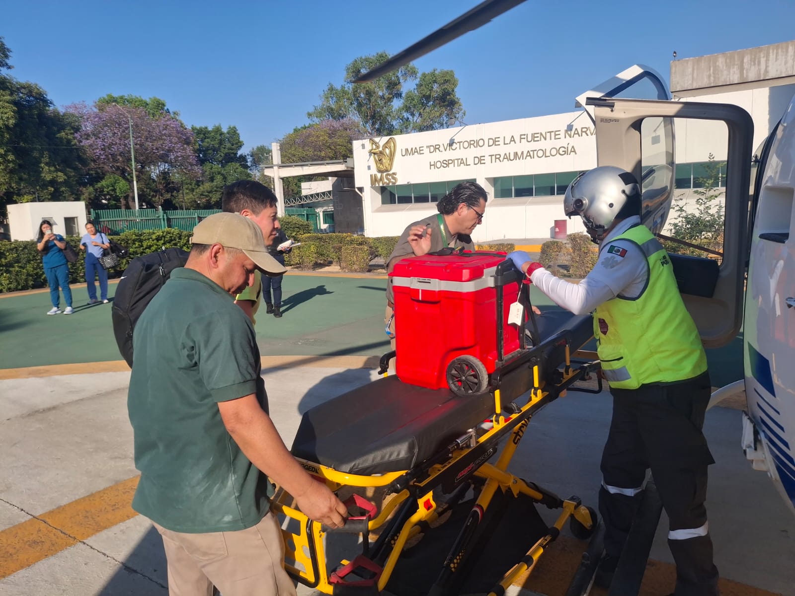 Puebla coordina traslado aéreo de órganos y brinda nueva esperanza de vida